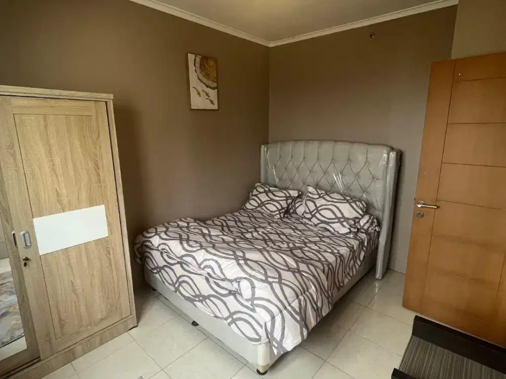 Disewakan Apartemen Maple Park 1 Bedroom Full Furnished Siap Huni Lantai Sedang