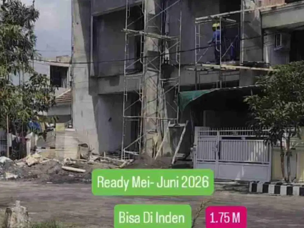 Dijual Rumah Baru On Progress Siap Huni