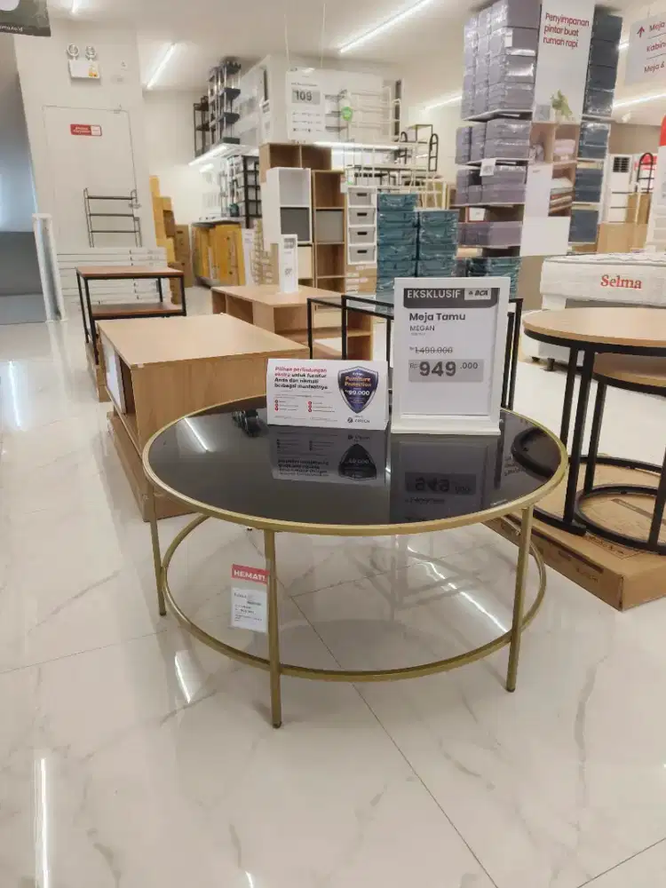 Pesta Gajian Selma Cilegon Meja Tamu Megan full metal Diskon up to 50%