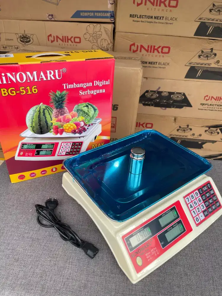 MERK HINOMARU TIMBANGAN BUAH DIGITAL HARGA MAX 40 KG BERKUALITAS