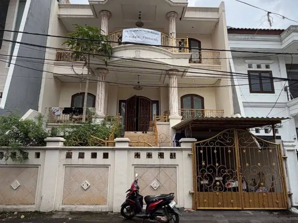 Rumah Agung Perkasa 10x25m, 3 lantai disewakan.. cocok untuk tinggal dan simpan stok barang...