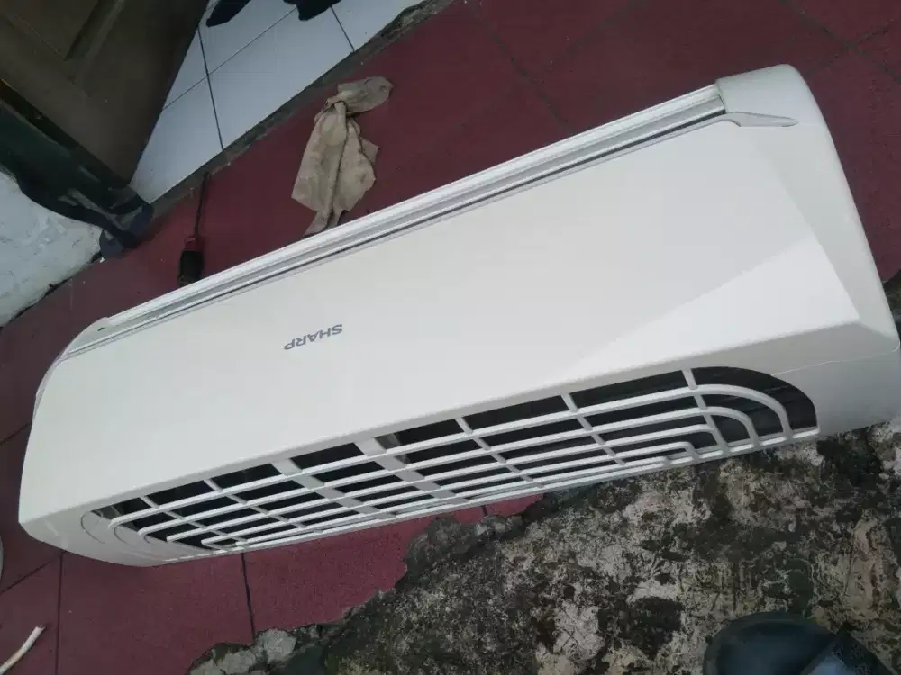 D jual indor ac saja sharp 1 pk bisa sama pasang