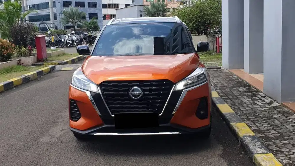 Nissan Kicks 1.2 E Hybrid AT 2021 Orange km.19rb Good Condition