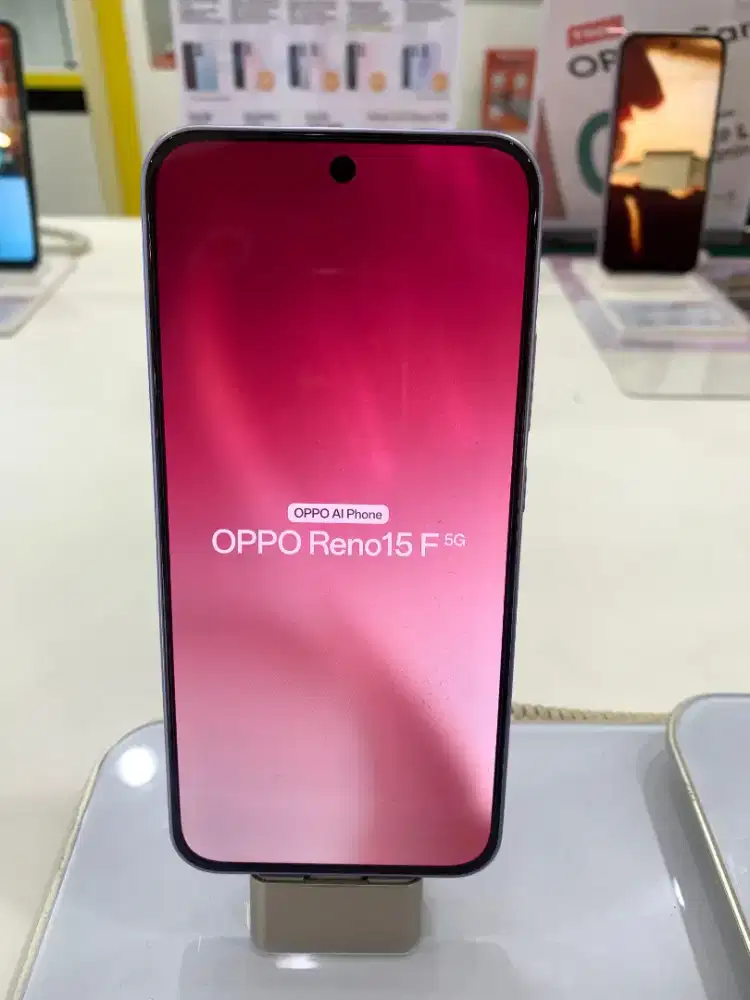 oppo reno 15f 5g 8+8/256gb baru, segel, garansi resmi