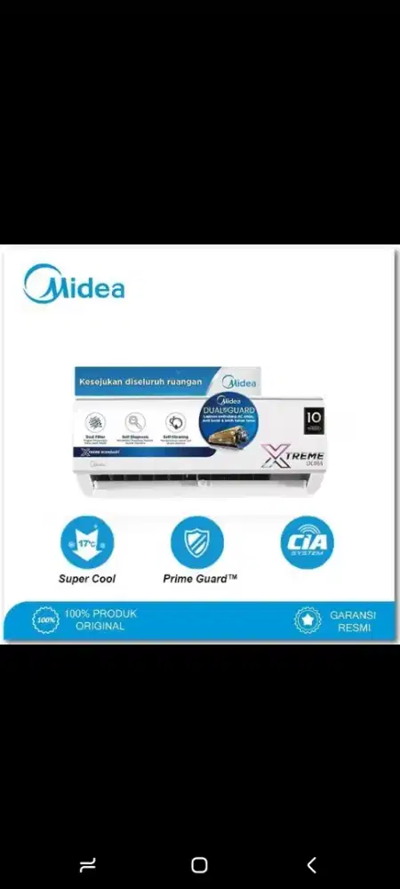 AC MIDEA 0,5PK promo