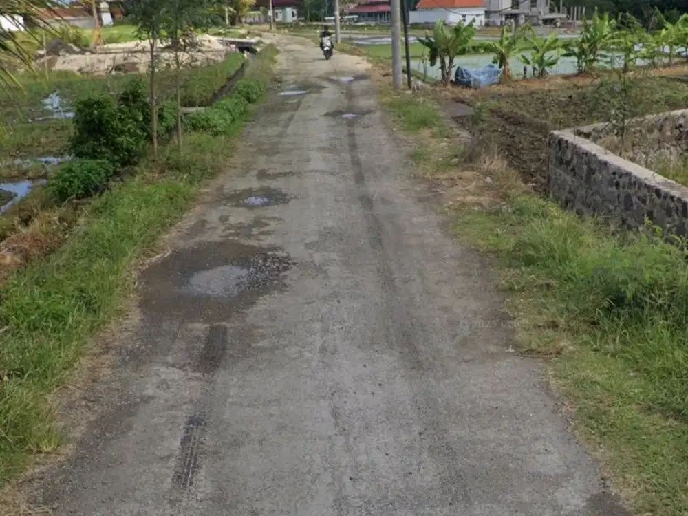 Jual Tanah View Sawah Di Area Pantai Cemagi Pererenan Badung Bali.