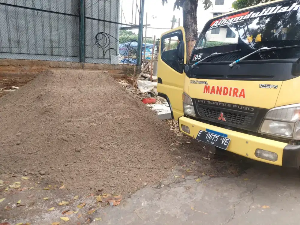 Sedia material batu makadam std pasir cilegon abu batu sirdam split