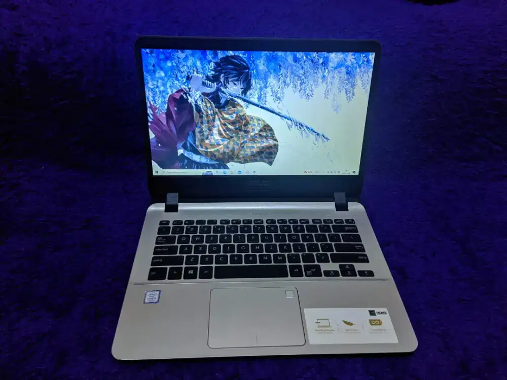 Laptop Asus VivoBook A407U mulus pake banget