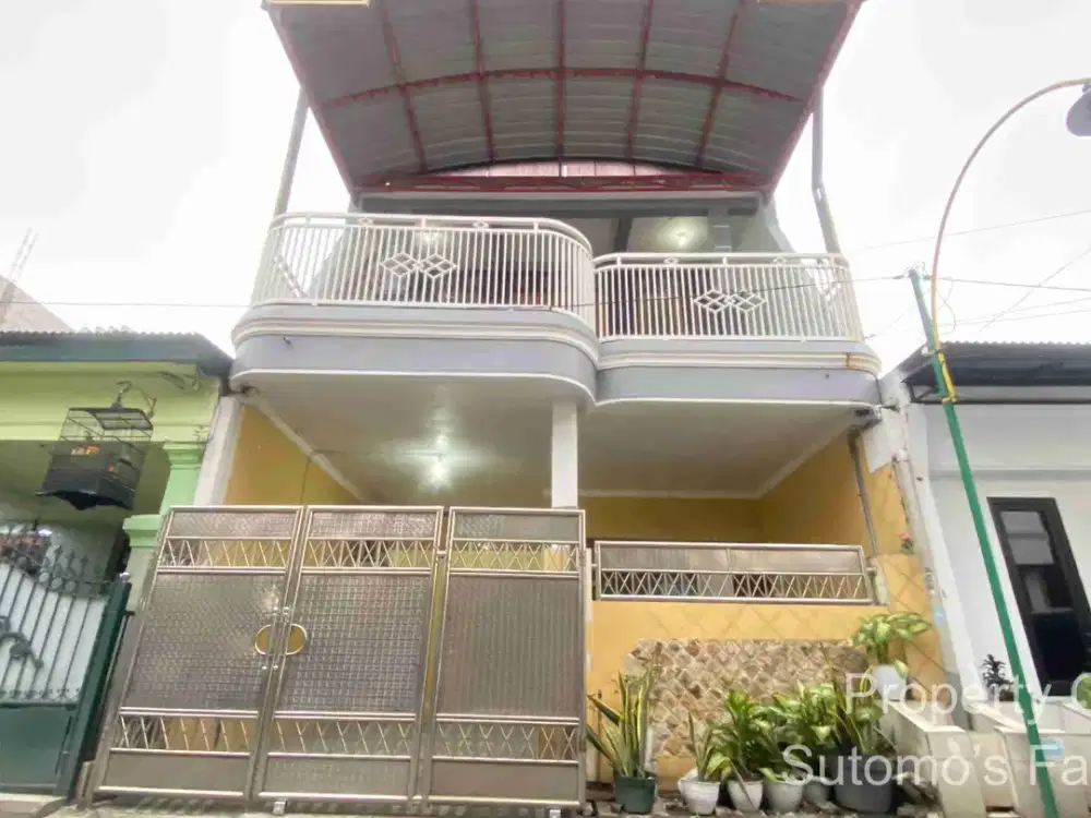 Rumah 2 Lt Siap Huni di Deltasari indah waru