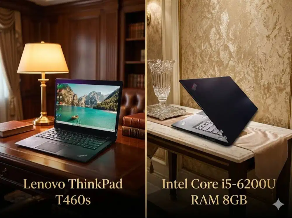 lenovo t460s intel core i5 6200u ram 8gb ssd 256gb