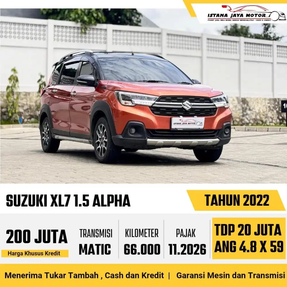 Suzuki XL7 Alpha AT th 2022 #istana jaya motor