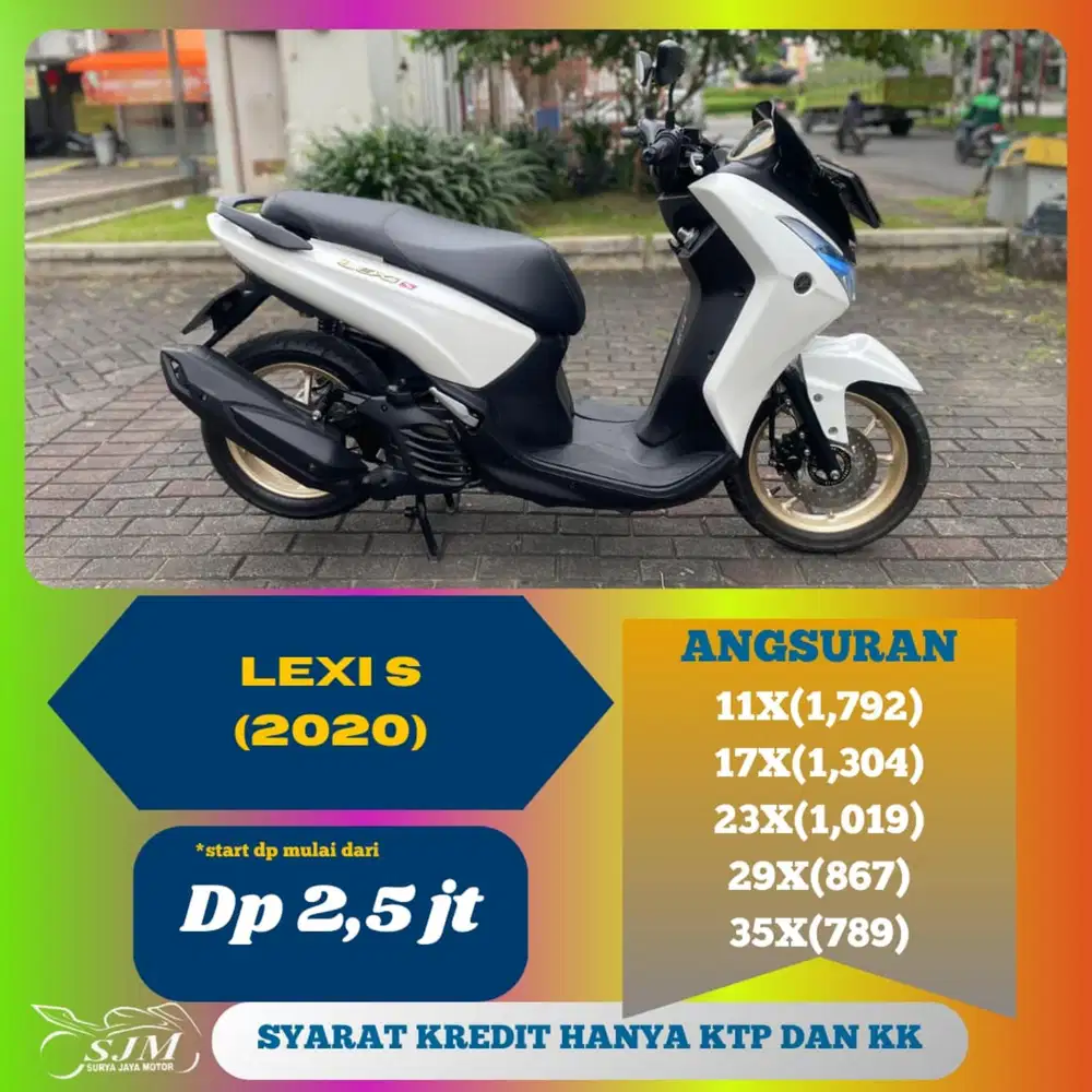 YAMAHA LEXI 125 S 2020 PAJAK PANJANG