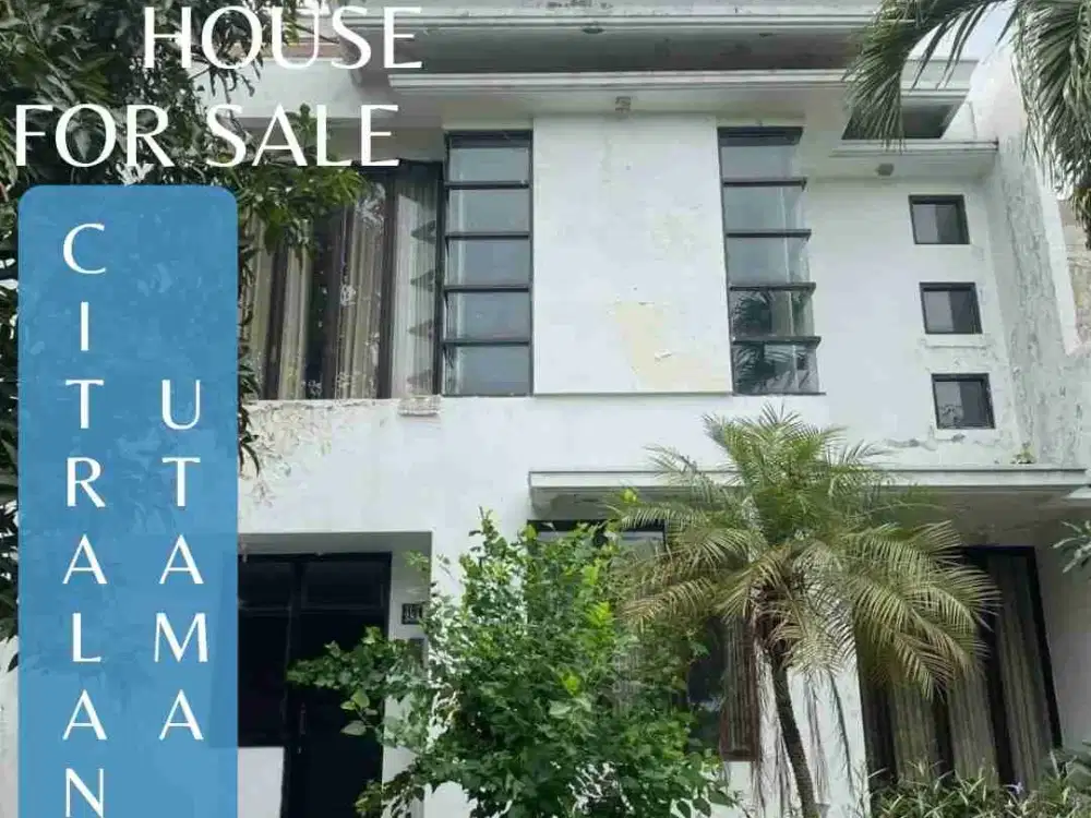 Dijual rumah Villa taman Telaga Citraland