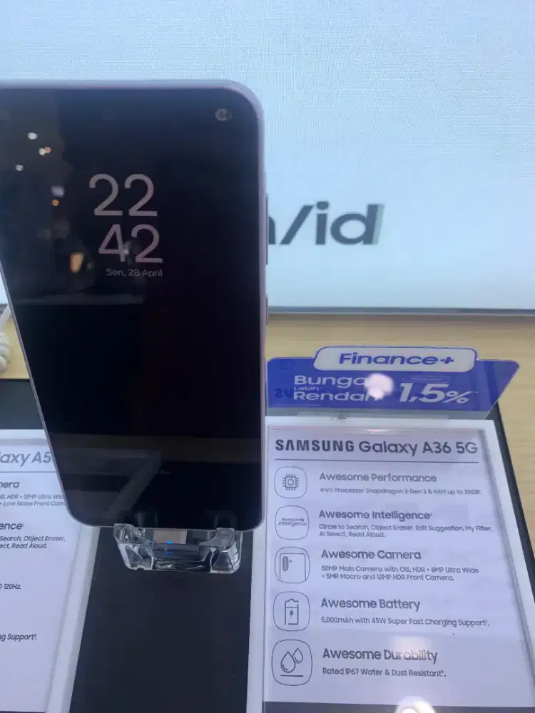 Galaxy A36 5g 8/256gb baru, segel, garansi resmi