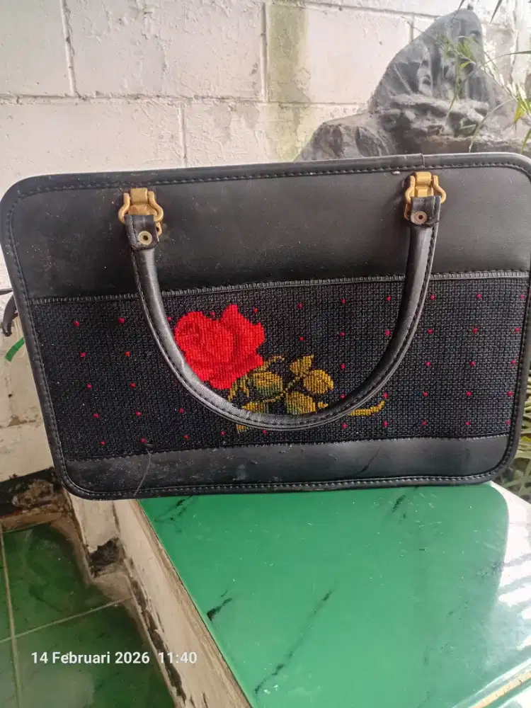 Tas Jadul Bunga Mawar