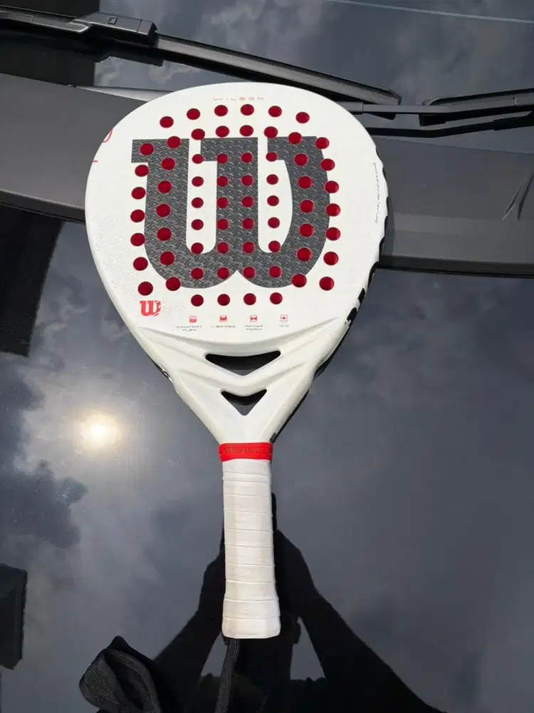 Prelove Raket Padel Wilson Bela LS V3 2025 Bekas