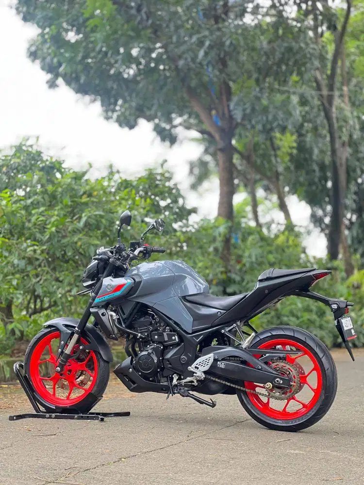 YAMAHA NEW MT25 2021 GREY KM LOW PAJAK PANJANG SIAP NGEBUT