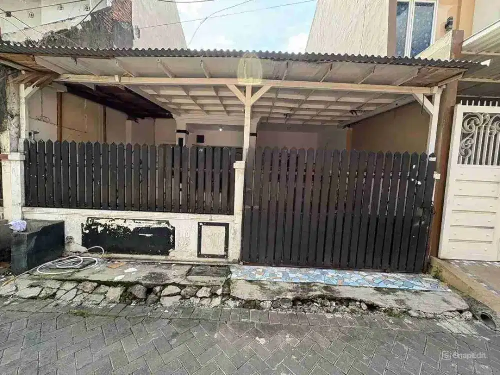 KAPAS GADING MADYA dekat KENJERAN ‼️ Sewa Rumah Siap Huni Lebar 8 Surabaya Timur