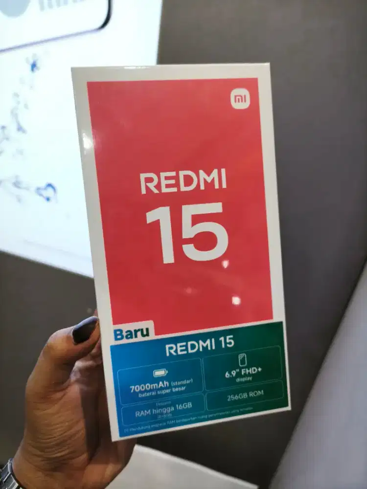 Redmi 15 8/256 baru