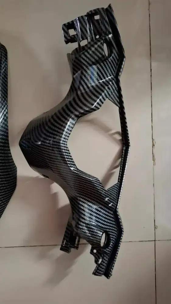 Cover knalpot dan batok belakang mio M3