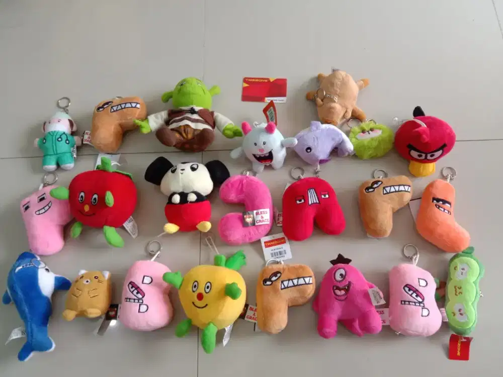 Gantungan kunci boneka jual borongan