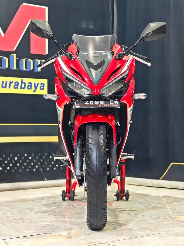 Honda All New CBR 150 R facelift red racing sport TH 2016 gas angkut