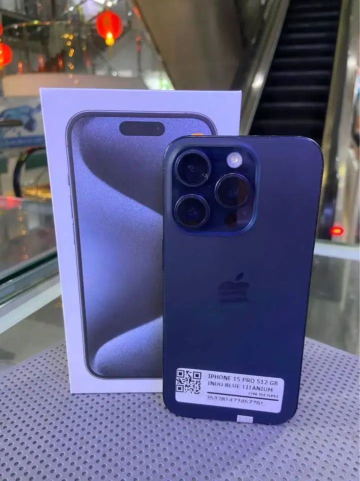 15 PRO 512gb BLUE TITANIUM IBOX Welldutt