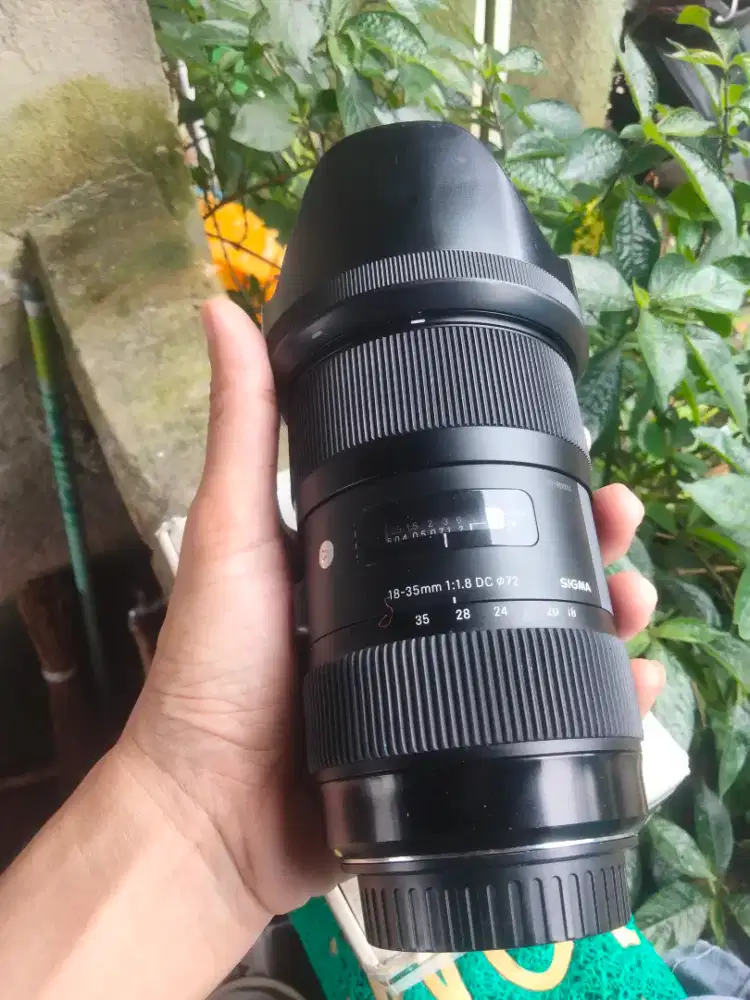 lensa sigma 18-35 bukaan 1.8