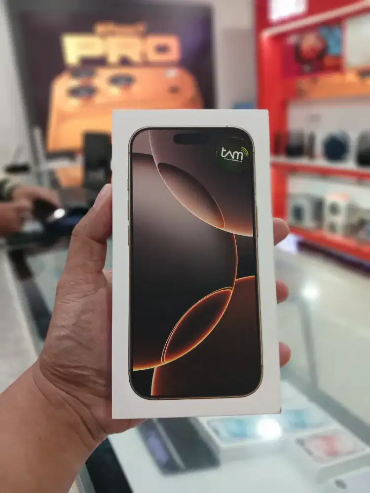IPHONE 16 PRO 128 NEW GARANSI RESMI IBOX