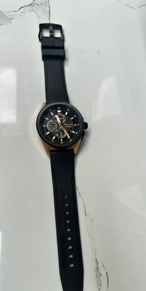 Alexandre Christie AC 6523 MCB Original - Chronograph - Kondisi Bagus