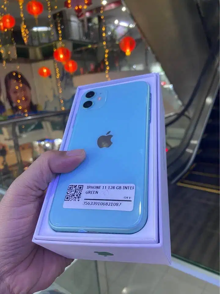 11 128gb GREEN all operator Mantapp