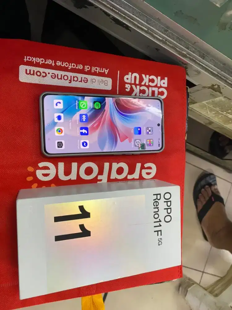 Oppo Reno 11F 5G Ram 8 /256 GB mulus no minus lengkap