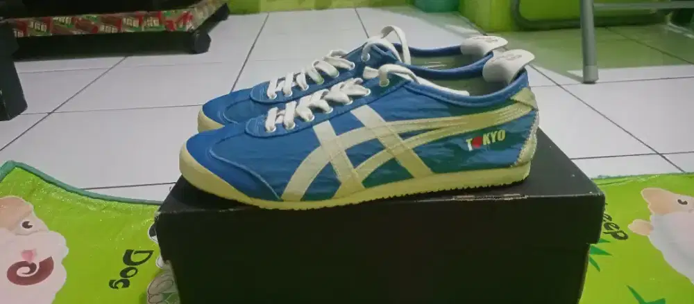 Sepatu Onitsuka Mexico 66 blue white