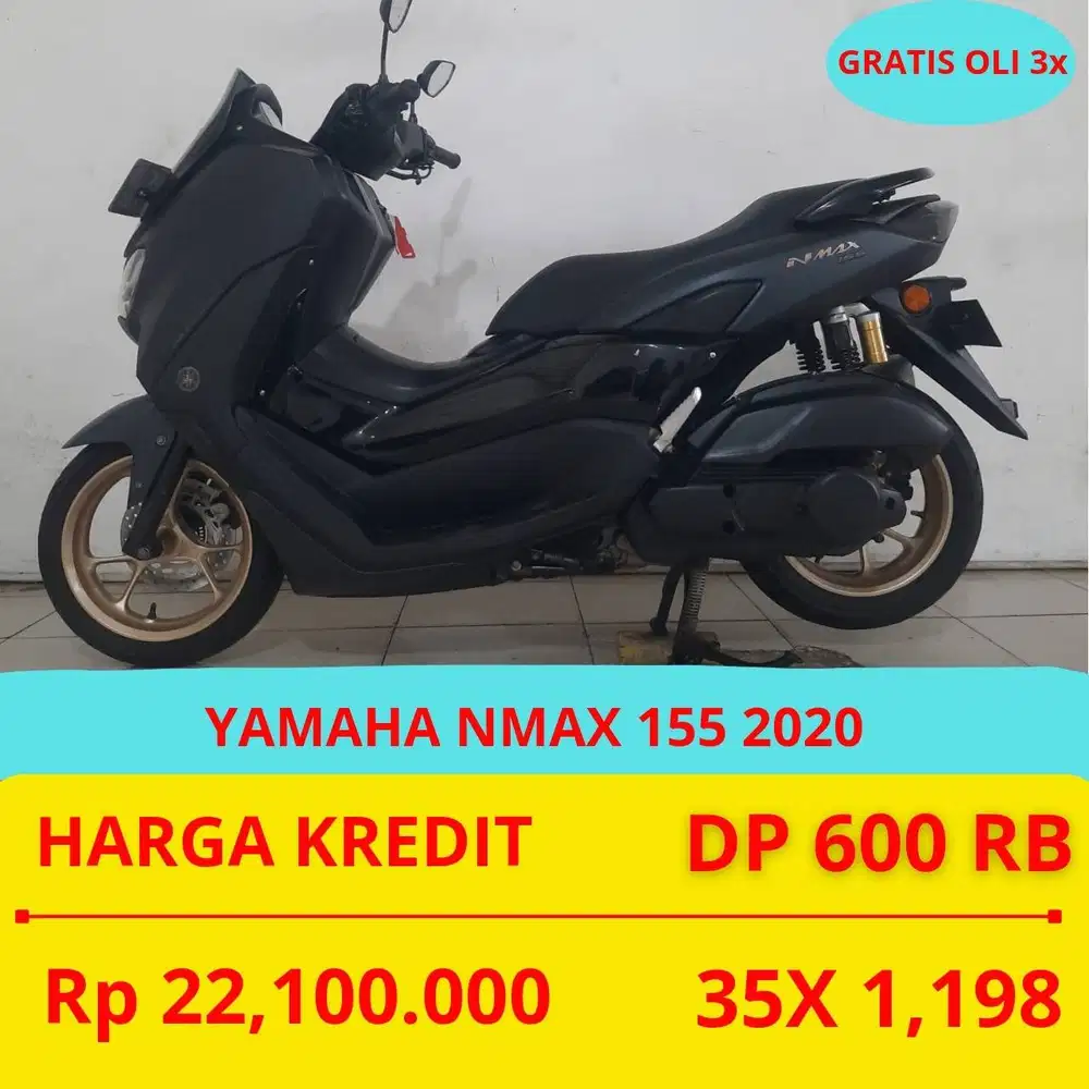 YAMAHA NMAX 155 2020 DP MURAH 600 RIBU GUYSSS