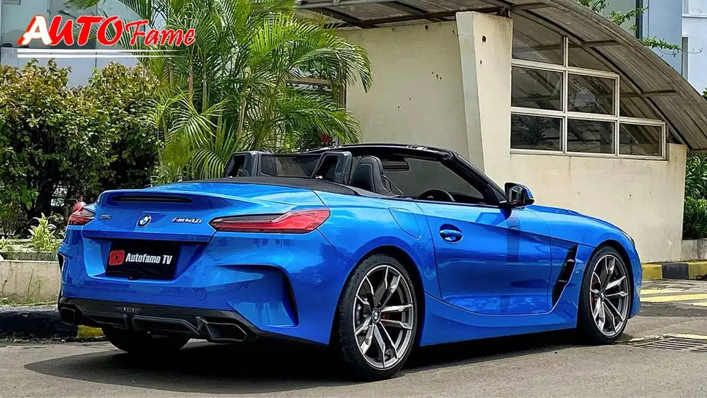 BMW Z4 M40i G29 Misano Blue On Black NIK 2022 Akhir Tgn 1 Dr Br