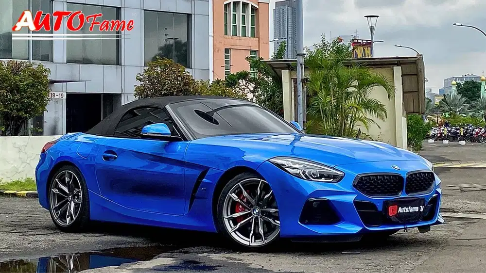 BMW Z4 M40i G29 Misano Blue On Black NIK 2022 Akhir Tgn 1 Dr Br