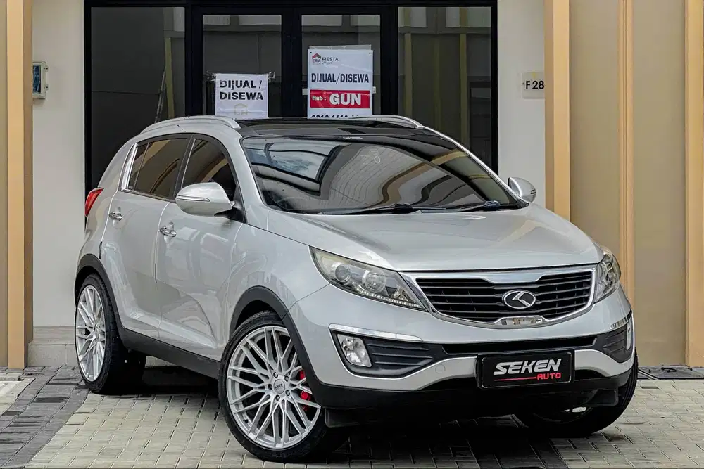 Kia Sportage 2.0 EX Bensin Sunroof Panoramic AT Matic 2013 Abu Abu