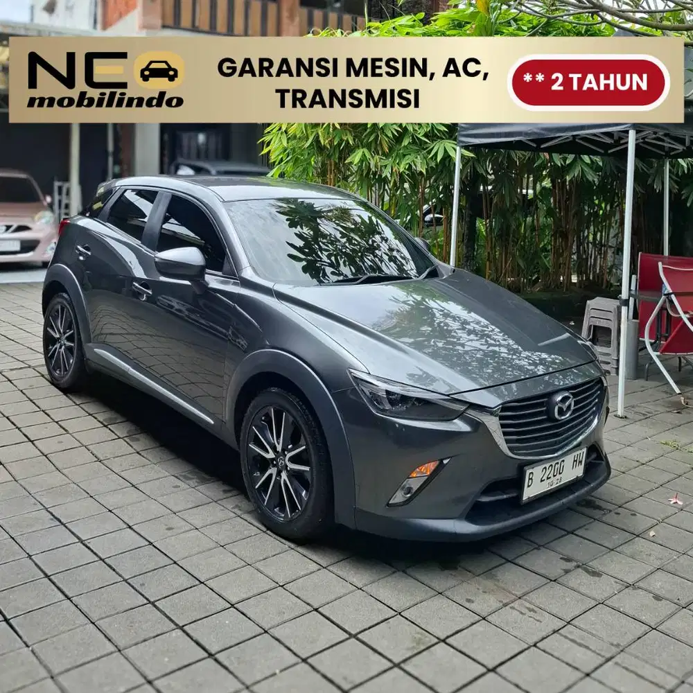 [ Garansi Mesin Matic ] MAZDA CX-3 2.0 TOURING BENSIN AT 2018 ABU ABU