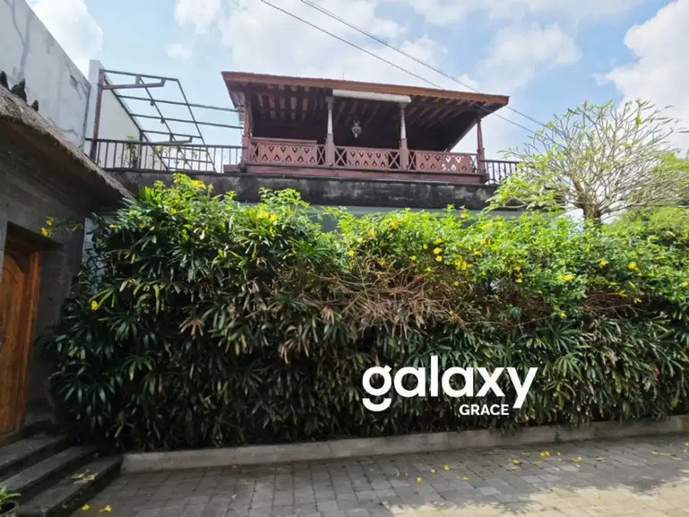 DIJUAL VILLA VIEW SAWAH 2 LANTAI DI RAYA SINGAPADU SUKAWATI GIANYAR, BALI