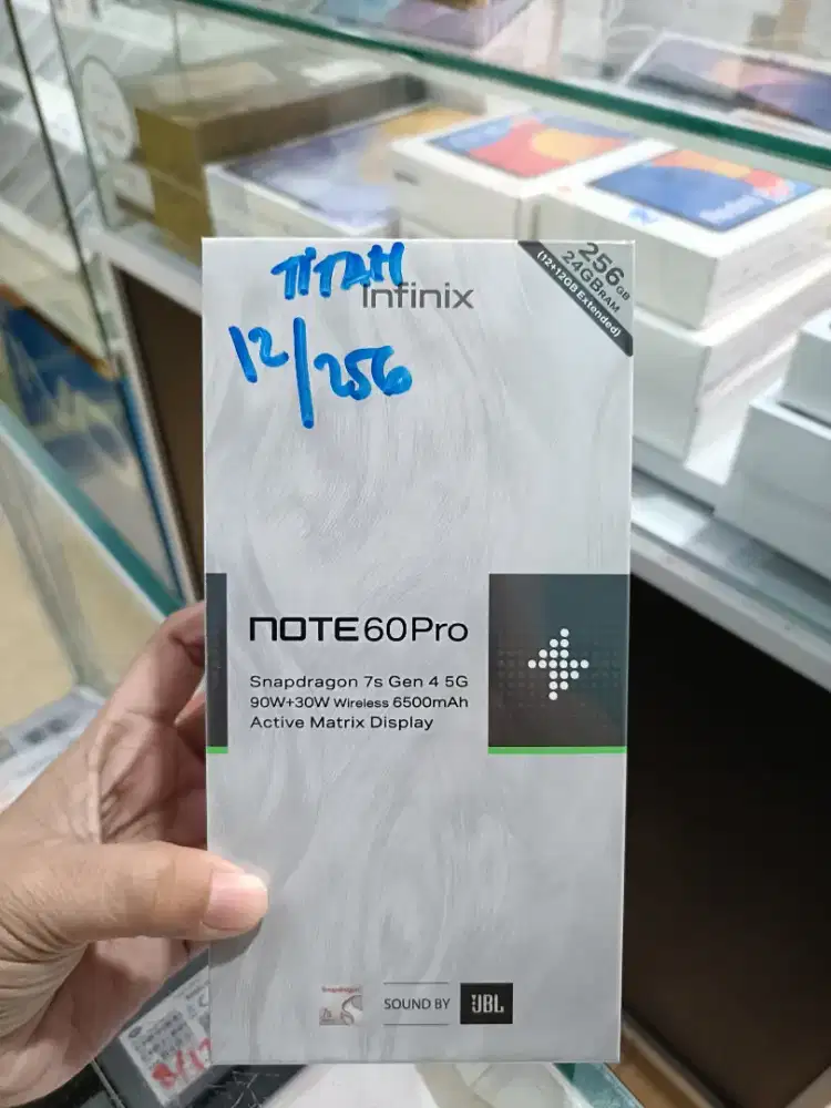 Infinix note 60 pro 5G 12/256 garansi resmi no repack