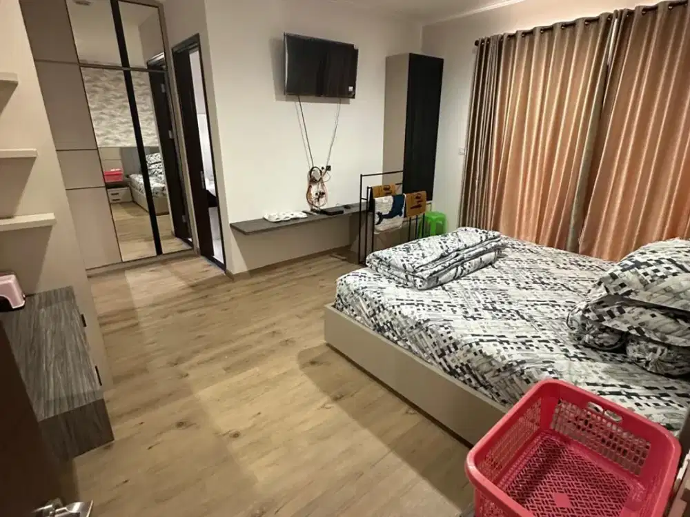 Jual Rumah Golf Island Ukuran 8x20 Furnish