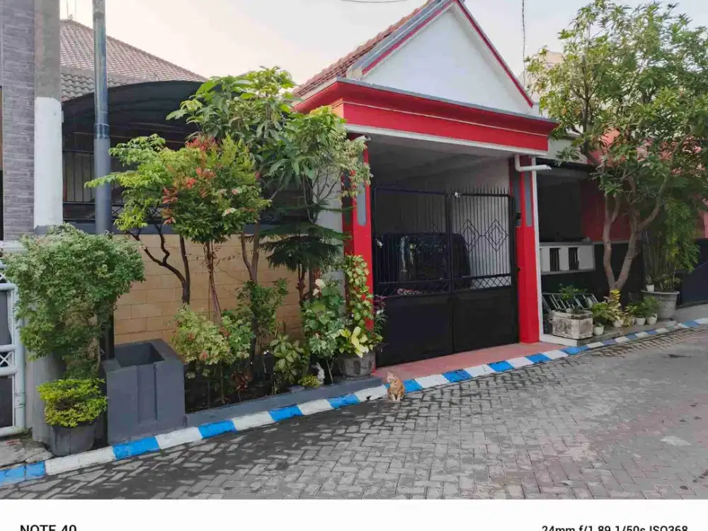 Jual rumah Raya Juanda Harapan Permai Surabaya dekat Gedangan