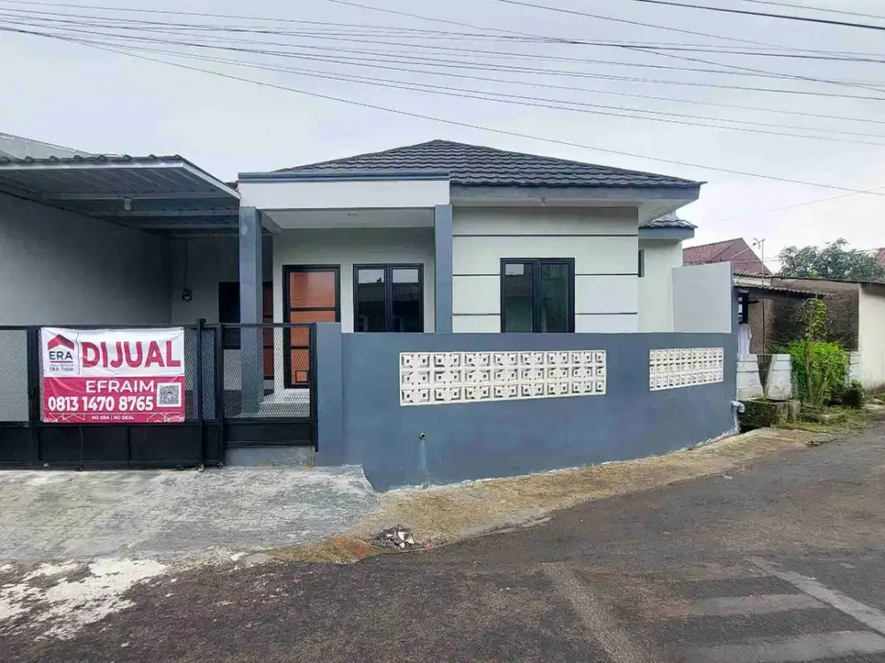 rumah sejuk ciomas permai view gunung akses tol dan stasiun