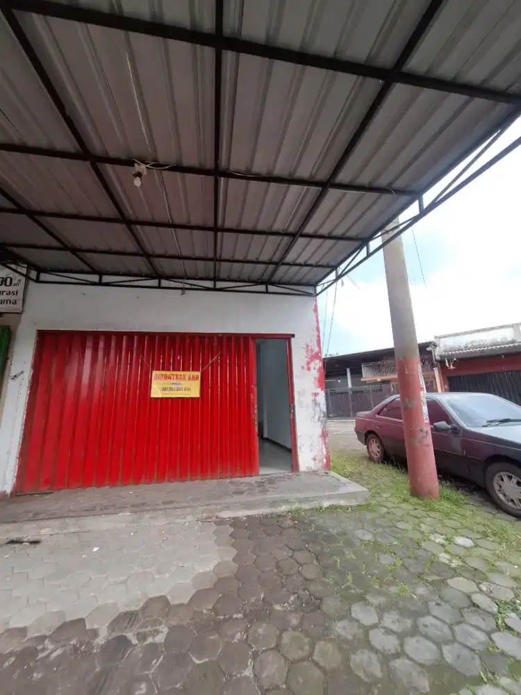Di Kontakkan Ruko 1 lantai (pertokoan di Jl Mawar)