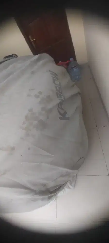 cover mantel krisbow bekas.