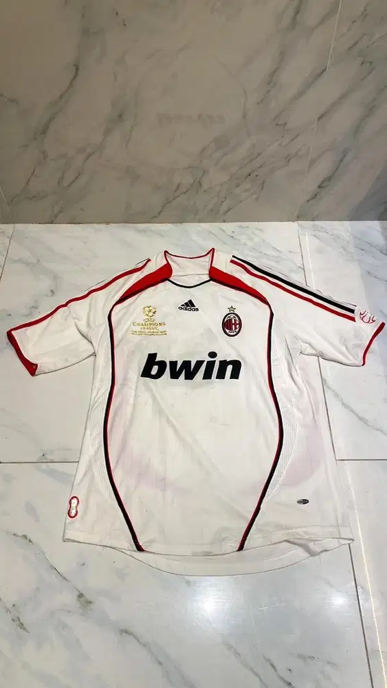 Jersey Retro Ac Milan 2007 UEFA Champions League Away