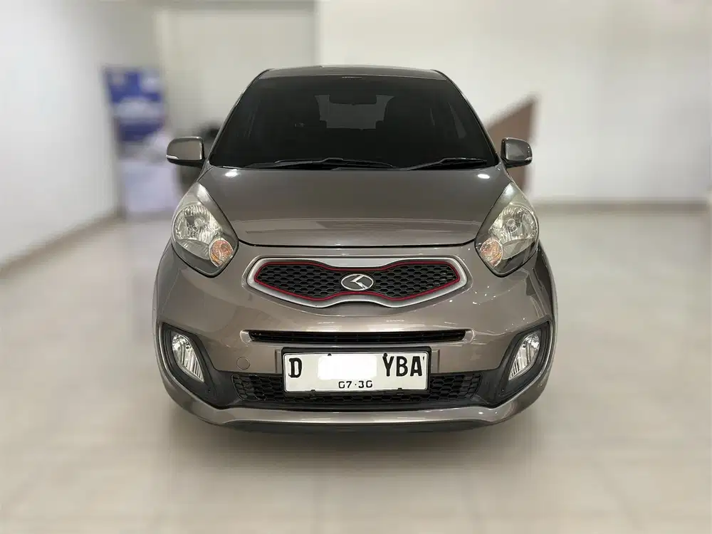 Kia Picanto 1.2 matic 2014 abu mulus siap pakai
