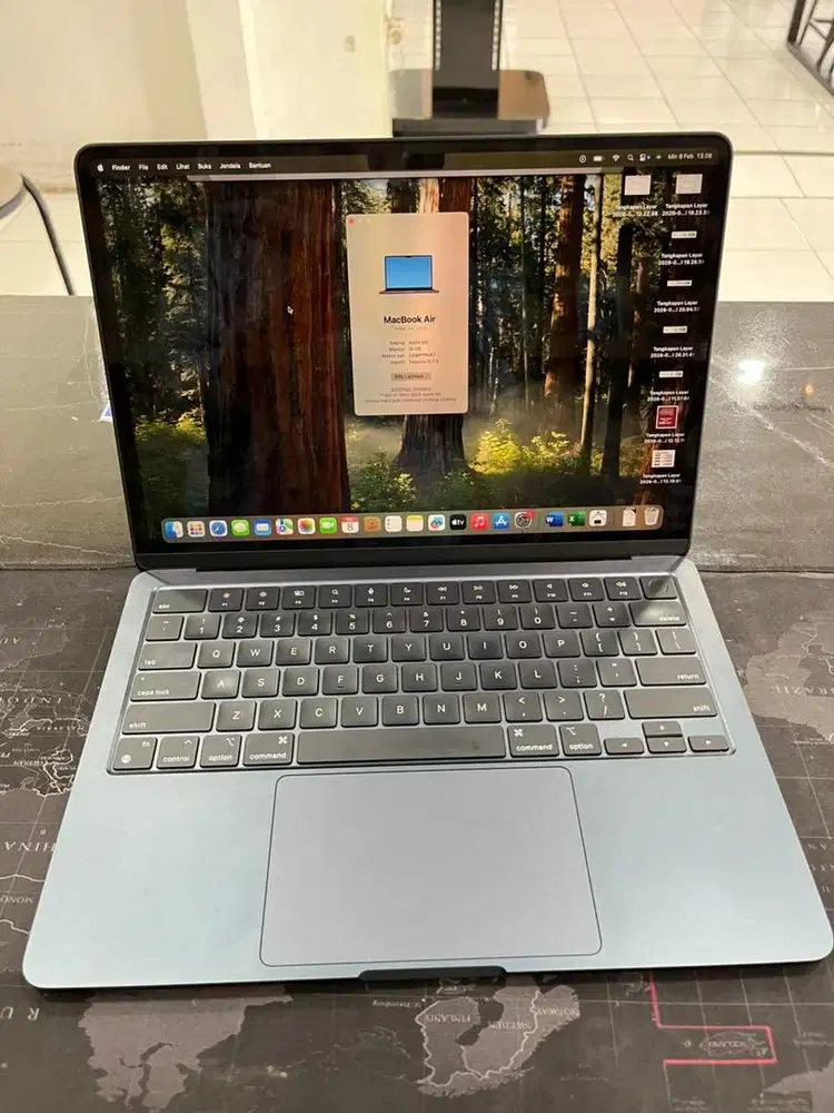 Jual Macbook air m3 16GB/256GB