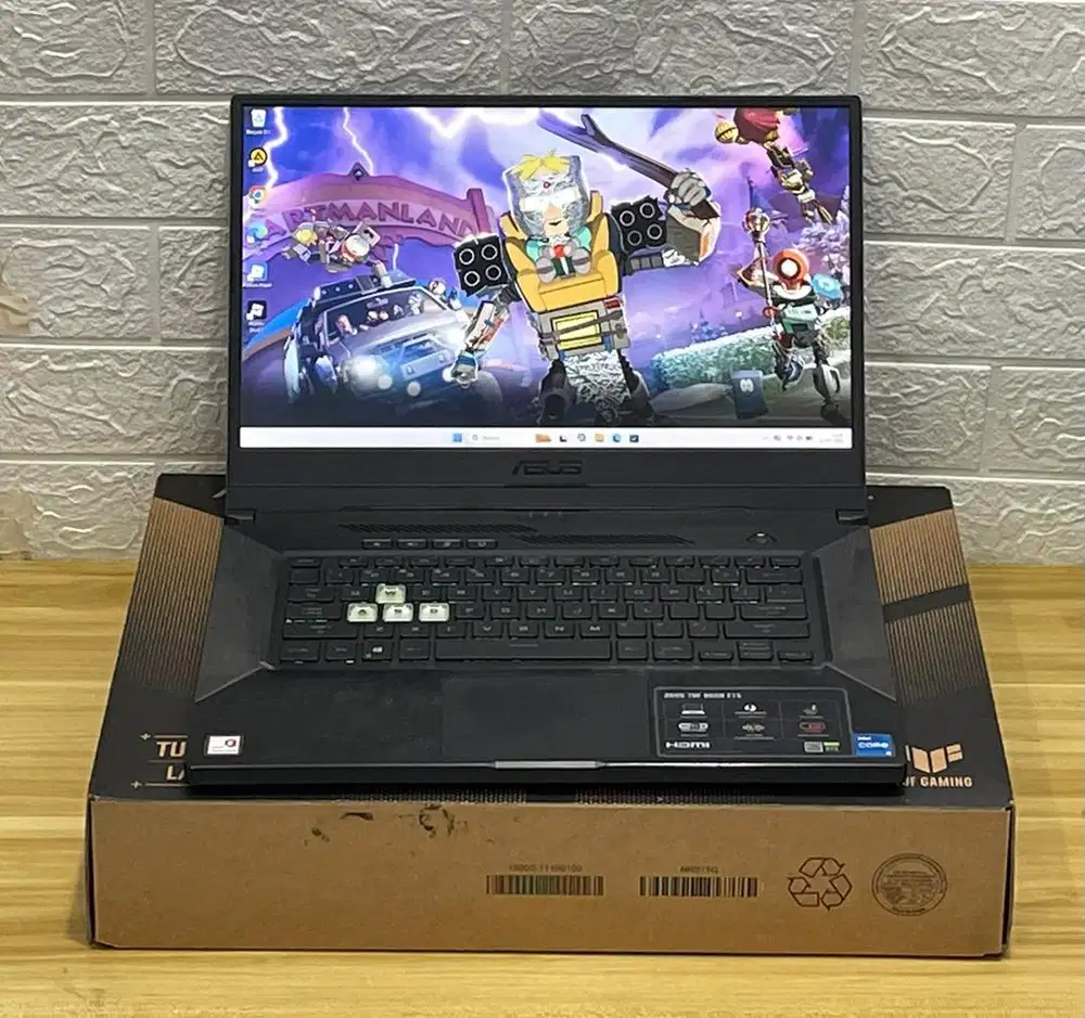 Jual cepat asus Tuf Dash 15 Fulset