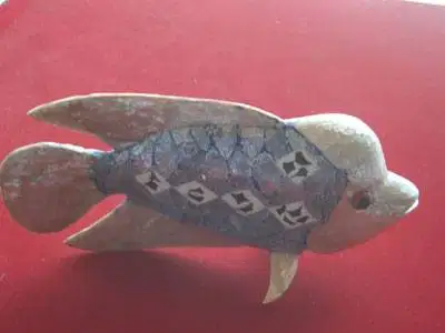 Pajangan Ikan dari Kulit Kerang